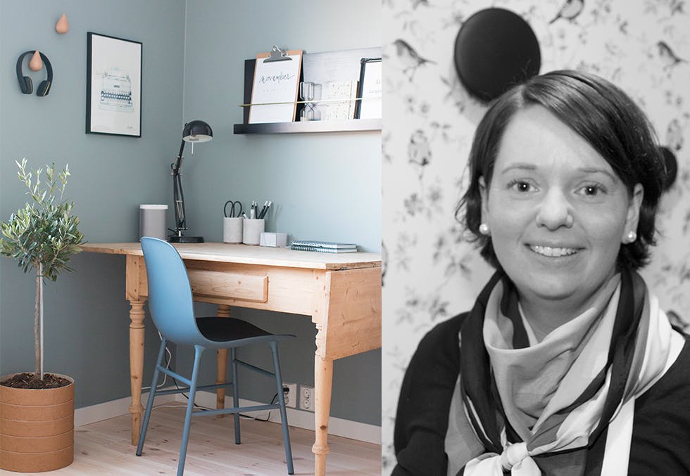 Gammelt og nytt i skjønn forening Miks av ny design og antikviteter i landlig stil